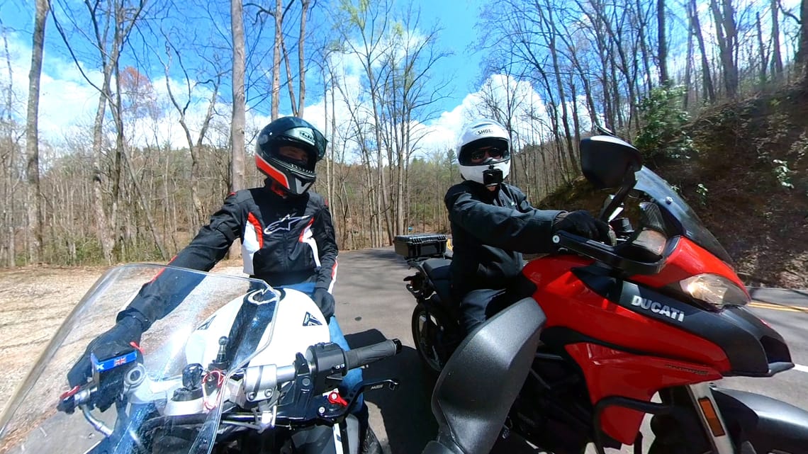 A little ride on the Tail of the Dragon: April 2025